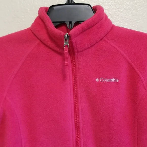 Columbia Girls Fleece Jacket Large - Picture 4 of 10